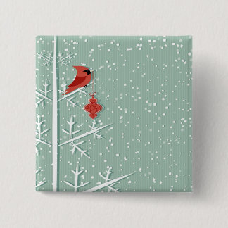 Rode kardinale Button