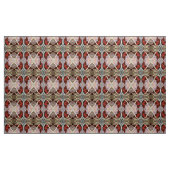 Rode Kardinale takken Stof (Yard (91,4 cm))