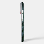 Rode kardinale vogels en kerstsneeuw Case-Mate iPhone case (Achterkant / Links)