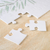 Rode kardinale vogelWaterverf Art Jigzaag Puzzle Legpuzzel (Zijkant)