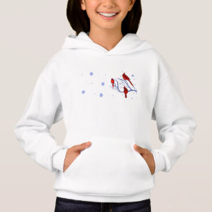 Rode Kardinalen. De Gift Hoodie van Kerstmis