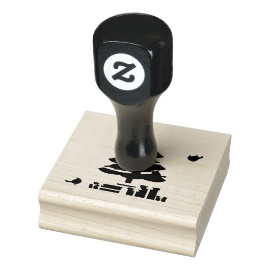 Rode Kardinalen - Kerst Merrier samen doorgebracht Rubberstempel (Stempel)