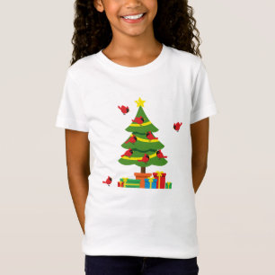 Rode Kardinalen - Kerst Merrier samen doorgebracht T-shirt
