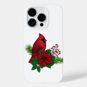 Rode kardinalen voor kerstversiering Case-Mate iPhone case (Achterkant)