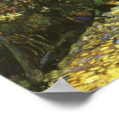 Rode kastanjes in Arles Park, Van Gogh Fine Art Poster (Hoek)