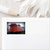 Rode kasten etiket (Insitu)