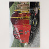 Rode kasten legpuzzel (Verticaal)