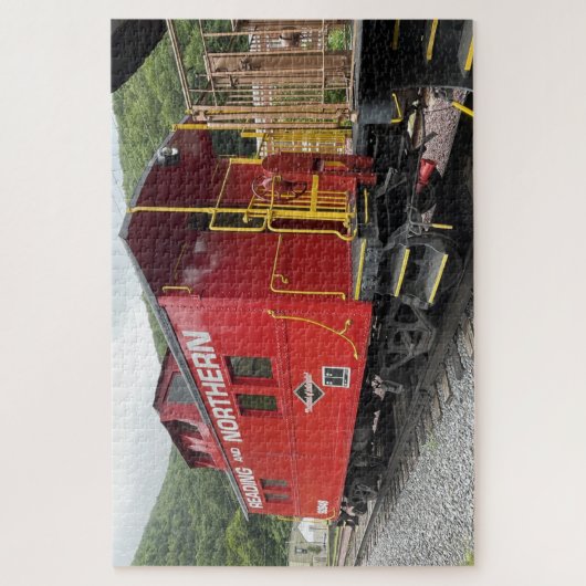 Rode kasten legpuzzel (Verticaal)