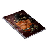 Rode kat-archer notitieboek (Rechterzijde)