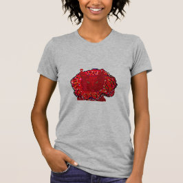 Rode Kat Humor T-shirt