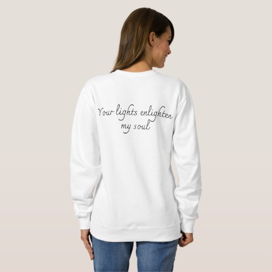 Rode kat sweatshirt (Achterkant volledig)