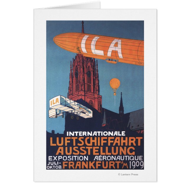 Rode kathedraal - 1e aeronautische afbeelding (Voorkant)