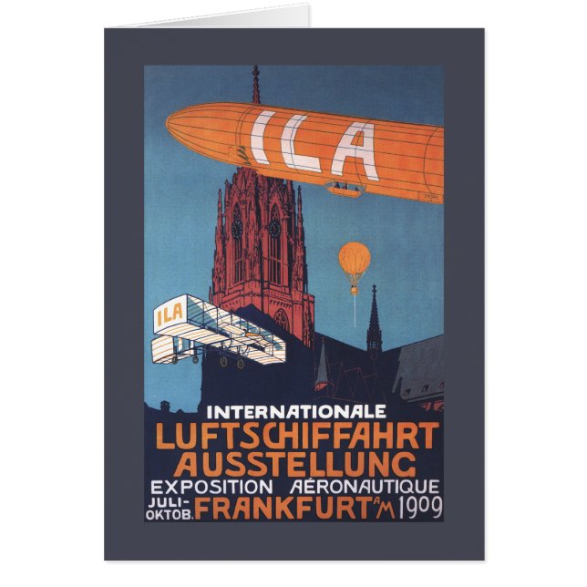 Rode kathedraal - 1e aeronautische afbeelding (Voorkant)