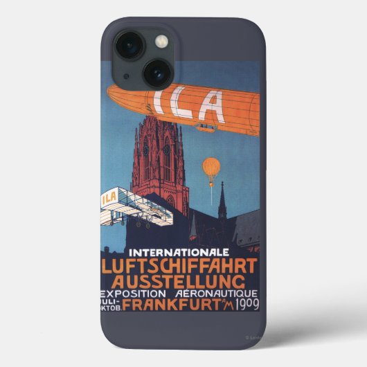 Rode kathedraal - 1e aeronautische afbeelding Case-Mate iPhone case (Achterkant)