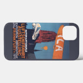 Rode kathedraal - 1e aeronautische afbeelding Case-Mate iPhone case (Achterkant (horizontaal))
