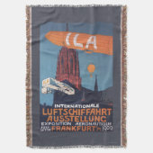 Rode kathedraal - 1e aeronautische afbeelding deken (Voorkant Verticaal)