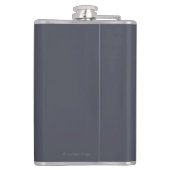 Rode kathedraal - 1e aeronautische afbeelding heupfles (Achterkant)