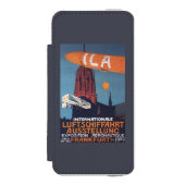 Rode kathedraal - 1e aeronautische afbeelding incipio iPhone portemonnee hoesje (Voorkant Agenda)