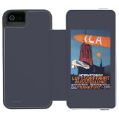 Rode kathedraal - 1e aeronautische afbeelding incipio iPhone portemonnee hoesje (Agenda Open)