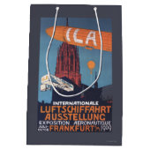 Rode kathedraal - 1e aeronautische afbeelding medium cadeauzakje (Achterkant)