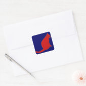Rode Katten stickers (Envelop)