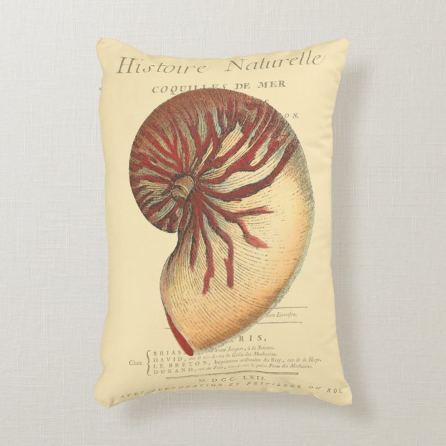  rode kegel Shell Decoratief Kussen (Voorkant(Verticaal))