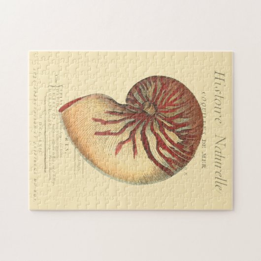 rode kegel Shell Legpuzzel (Horizontaal)