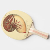  rode kegel Shell Tafeltennisbatje (Zijkant)