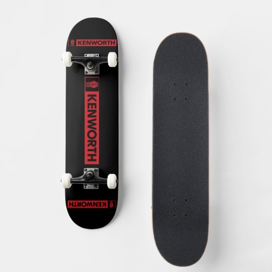 Rode Kenworth  Persoonlijk Skateboard (Voorkant)
