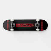 Rode Kenworth Persoonlijk Skateboard (Horizontaal)