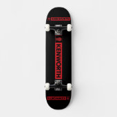 Rode Kenworth  Persoonlijk Skateboard (Voorkant)