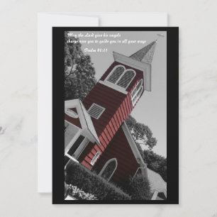 Rode Kerk Baptisme Uitnodiging