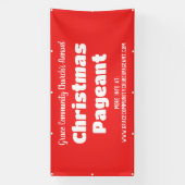 Rode Kerk gepersonaliseerde banner (Verticaal)