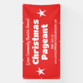 Rode Kerk gepersonaliseerde banner (Verticaal)