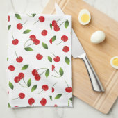 rode kerrie theedoek (Quarter Fold)