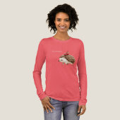 Rode Kers Aardige Egel Tri-Blend Shirt (Voorkant)