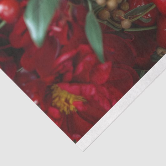 rode kers Afro-Amerikaanse decoupage Tissuepapier (Detail)