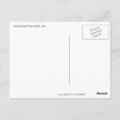 Rode kersen briefkaart (Achterkant)