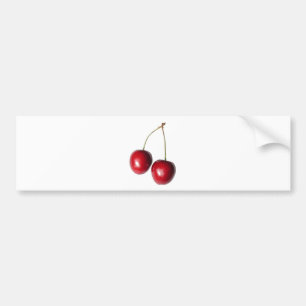 Rode kersen bumpersticker