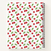 Rode Kersen Coquette Retro Recept Notitieboek (Achterkant)