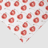 Rode kersen (Design 18 Red Series) Tissuepapier (Detail)