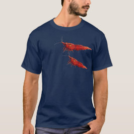 Rode kersen garnalen t-shirt