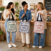 "RODE KERSEN PANTRY TAS" - CHINOISERIE TOTE BAG