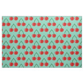 Rode kersen printpatroon ZY textiel Stof (Fat Quarter)