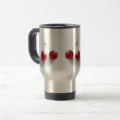 Rode kersen reisbeker (Voorkant links)
