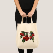 Rode kersen tote bag (Voorkant (product))