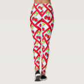 Rode kersen, wit Thunder_Cove Leggings (Achterkant)