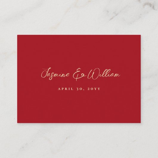 Rode Kersenbloesems Sakura Bloemen Aziatische Brui Plaatskaartje (Achterkant)