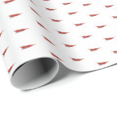 Rode kersengarnaal RCS Cadeaupapier (Rol Hoek)