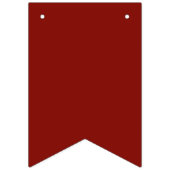 Rode kerst Bunting Flags – Classic Holiday Vlaggetjes (Eerste vlag)